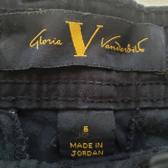 Gloria V Vanderbilt Black straight Leg pants - Picture 3 of 5